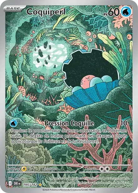 Clamperl · Destined Rivals · DRI 195/182 · NM