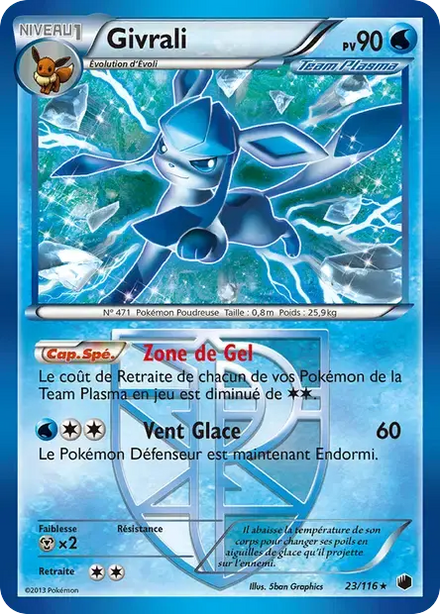 Carte Pokémon Momartik 023/101 Explosion Plasma