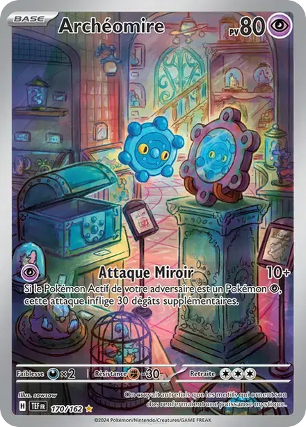Carte Pokémon Archéomire 170/162 Forces Temporelles