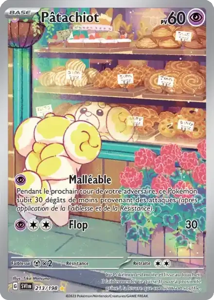 Carte Pokémon Pâtachiot 213/198 Écarlate et Violet