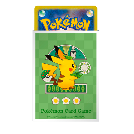 Sleeve Pikachu Poltchageist Café Chadès, protège-cartes (sleeve) pour cartes Pokémon