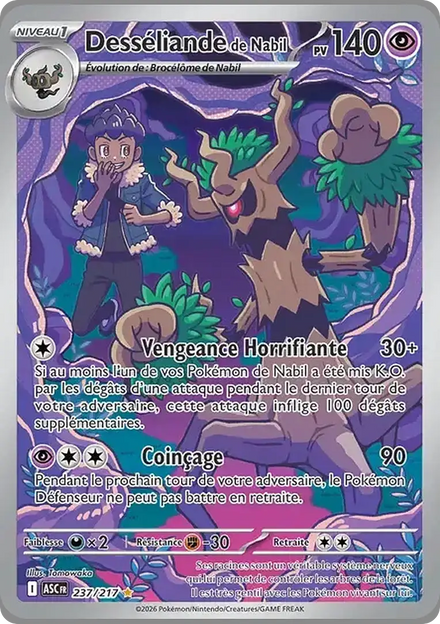 Carte Pokémon Desséliande de Nabil 237/217 Héros Transcendants