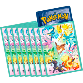 Sleeve Évoli & ses évolutions, SPC Évolutions Prismatiques, protège-cartes (sleeve) pour cartes Pokémon