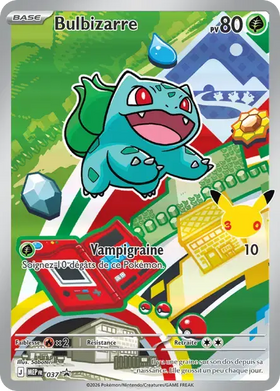 Carte Pokémon Bulbizarre 037 MEP Black Star Promos