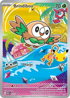 Carte Pokémon Brindibou 043 MEP Black Star Promos