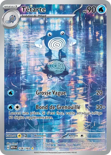 Carte Pokémon Têtarte 176/165 151