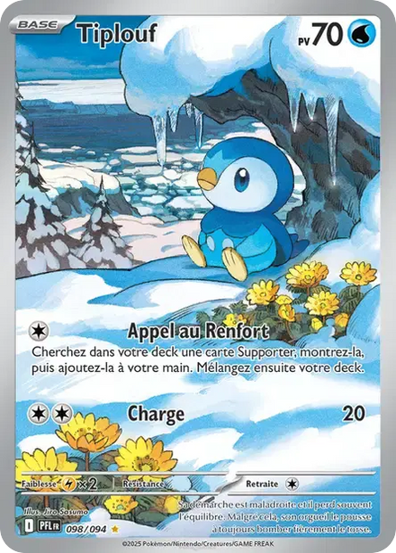 Carte Pokémon Tiplouf 098/094 Flammes Fantasmagoriques