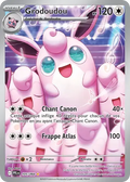 Carte Pokémon Grodoudou 105/094 Flammes Fantasmagoriques
