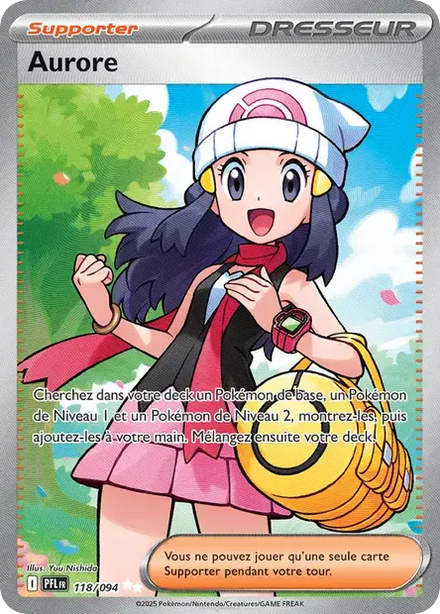 Carte Pokémon Aurore 118/094 Flammes Fantasmagoriques