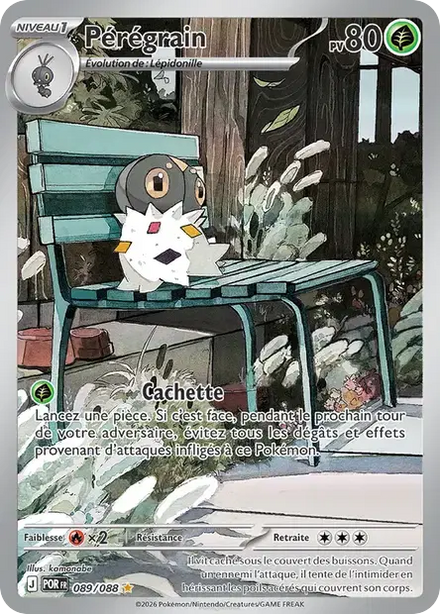 Carte Pokémon Pérégrain 089/088 Équilibre Parfait