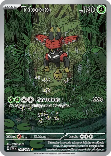 Carte Pokémon Tokotoro 065/064 Fable Nébuleuse