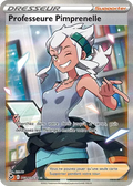 Carte Pokémon Professeure Pimprenelle TG26/TG30 Tempête Argentée