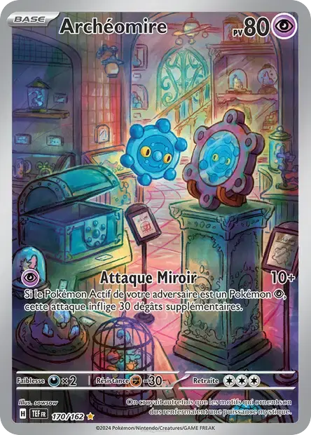 Carte Pokémon Archéomire 170/162 Forces Temporelles