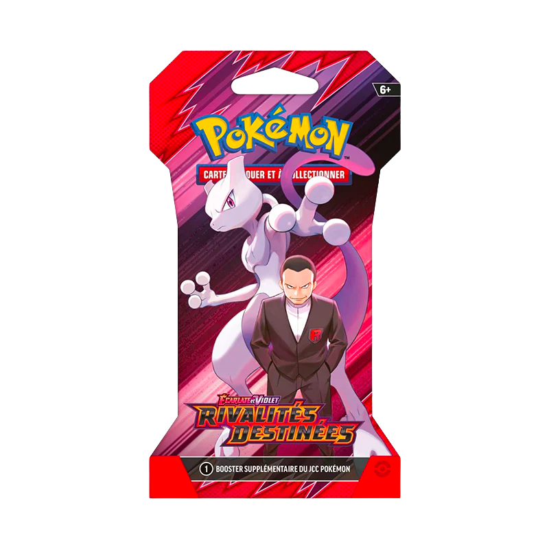 Booster Rivalités Destinées EV10, Visuel aléatoire, produit Pokémon français scellé d'origine