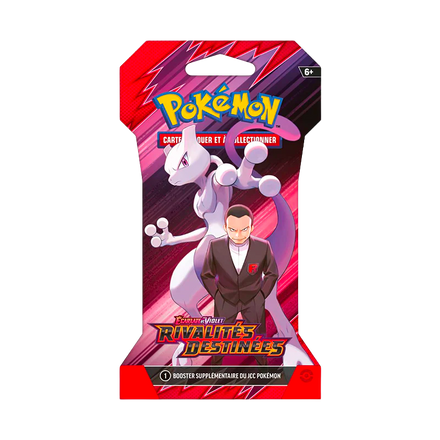 Booster Rivalités Destinées EV10, Visuel aléatoire, produit Pokémon français scellé d'origine