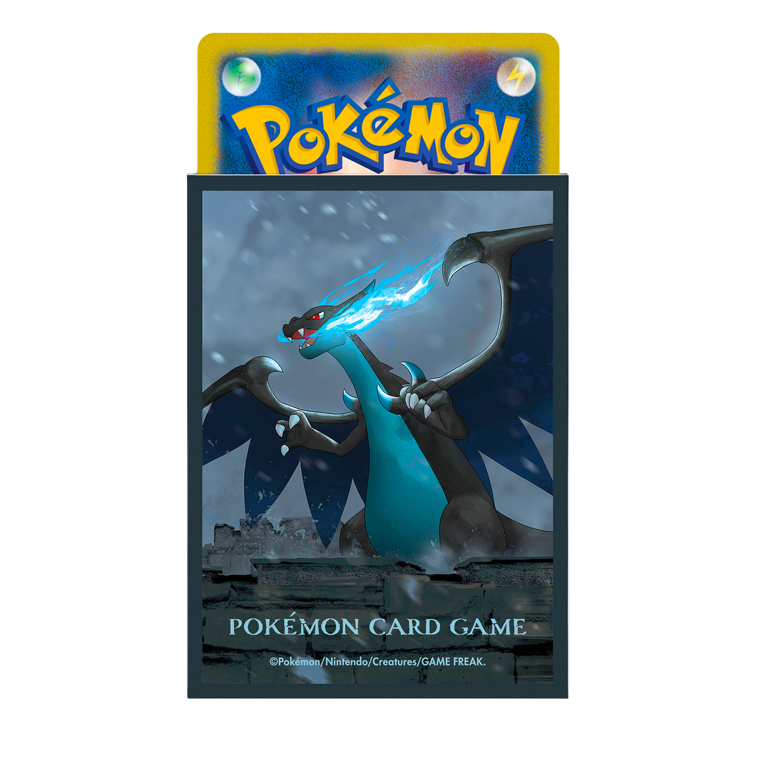 Sleeve Méga-Dracaufeu X, protège-cartes (sleeve) pour cartes Pokémon
