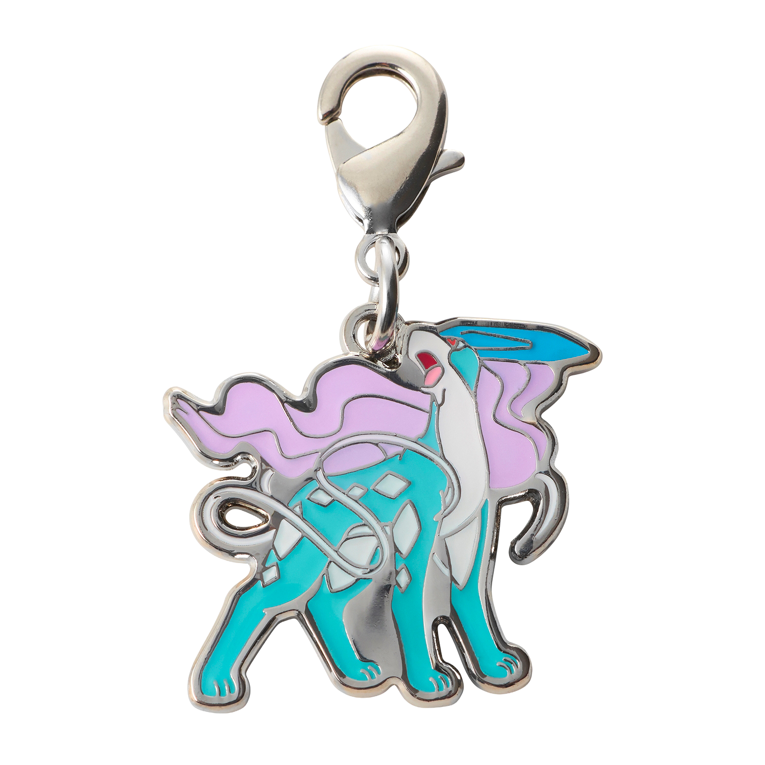 Charm métallique Suicune 245 , Pokédex National, charm métallique de collection Pokémon