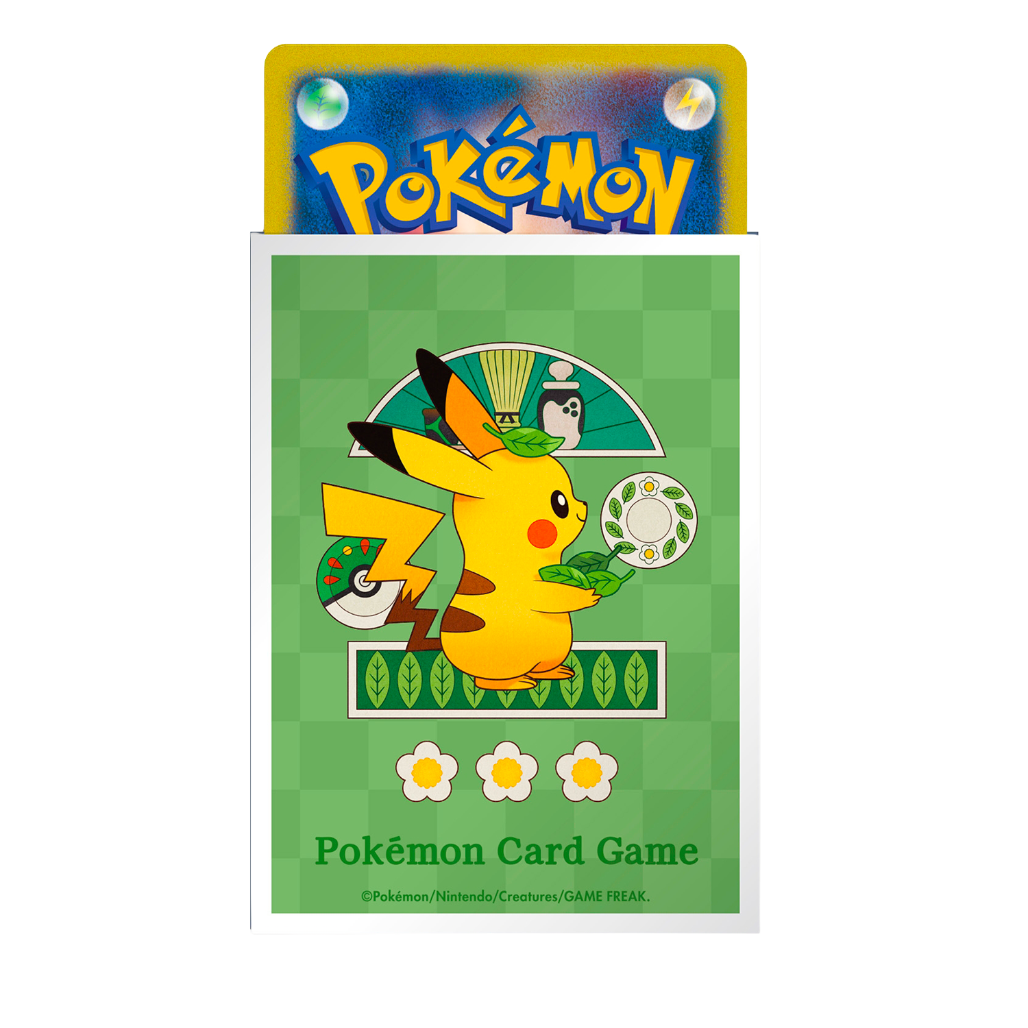 Sleeve Pikachu Poltchageist Café Chadès, protège-cartes (sleeve) pour cartes Pokémon