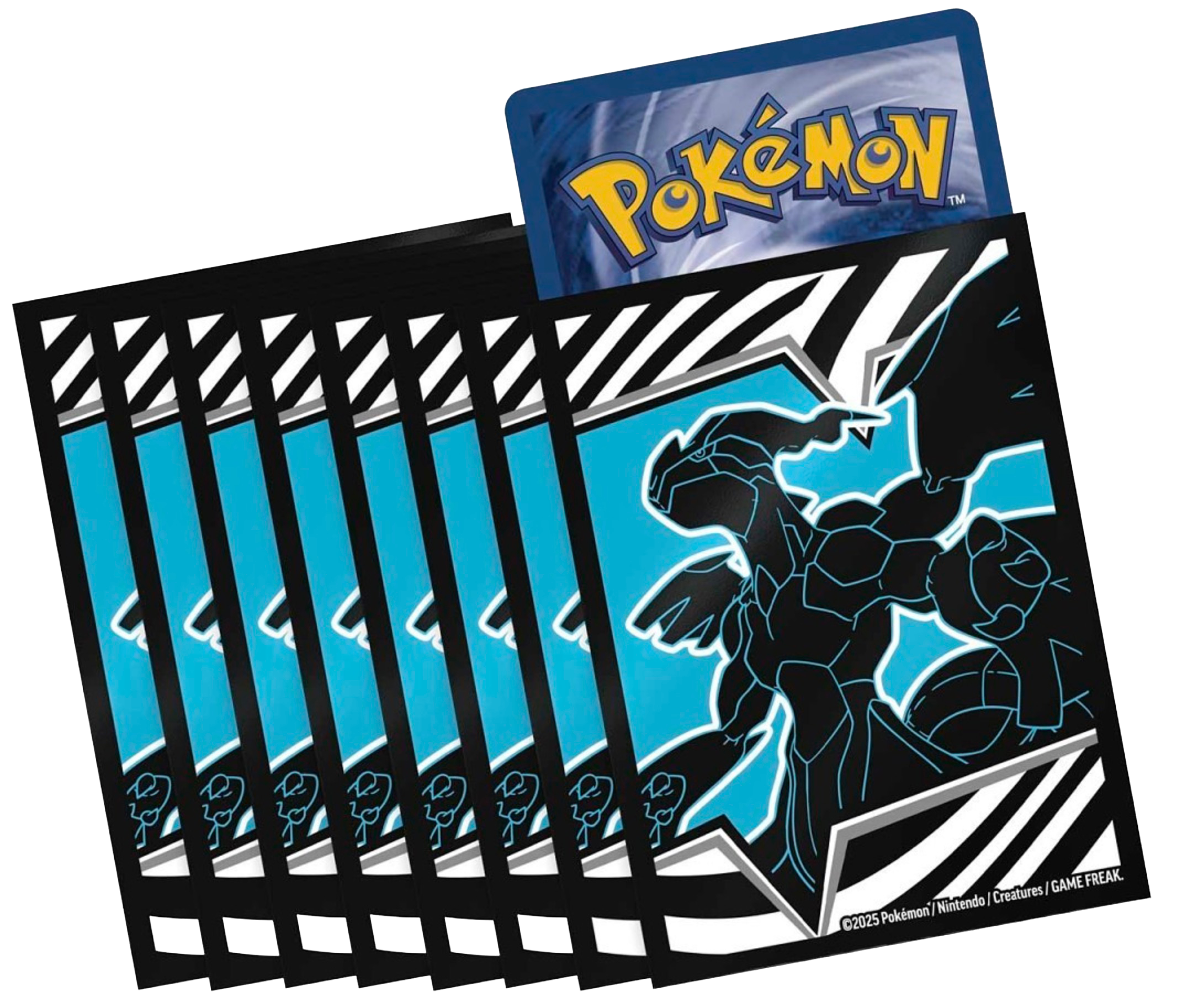 Sleeve Zekrom, ETB Foudre Noire, protège-cartes (sleeve) pour cartes Pokémon