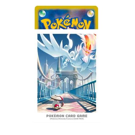 Sleeve GYM, Reshiram & Gaulet , L'aventure d'Unys, protège-cartes (sleeve) pour cartes Pokémon
