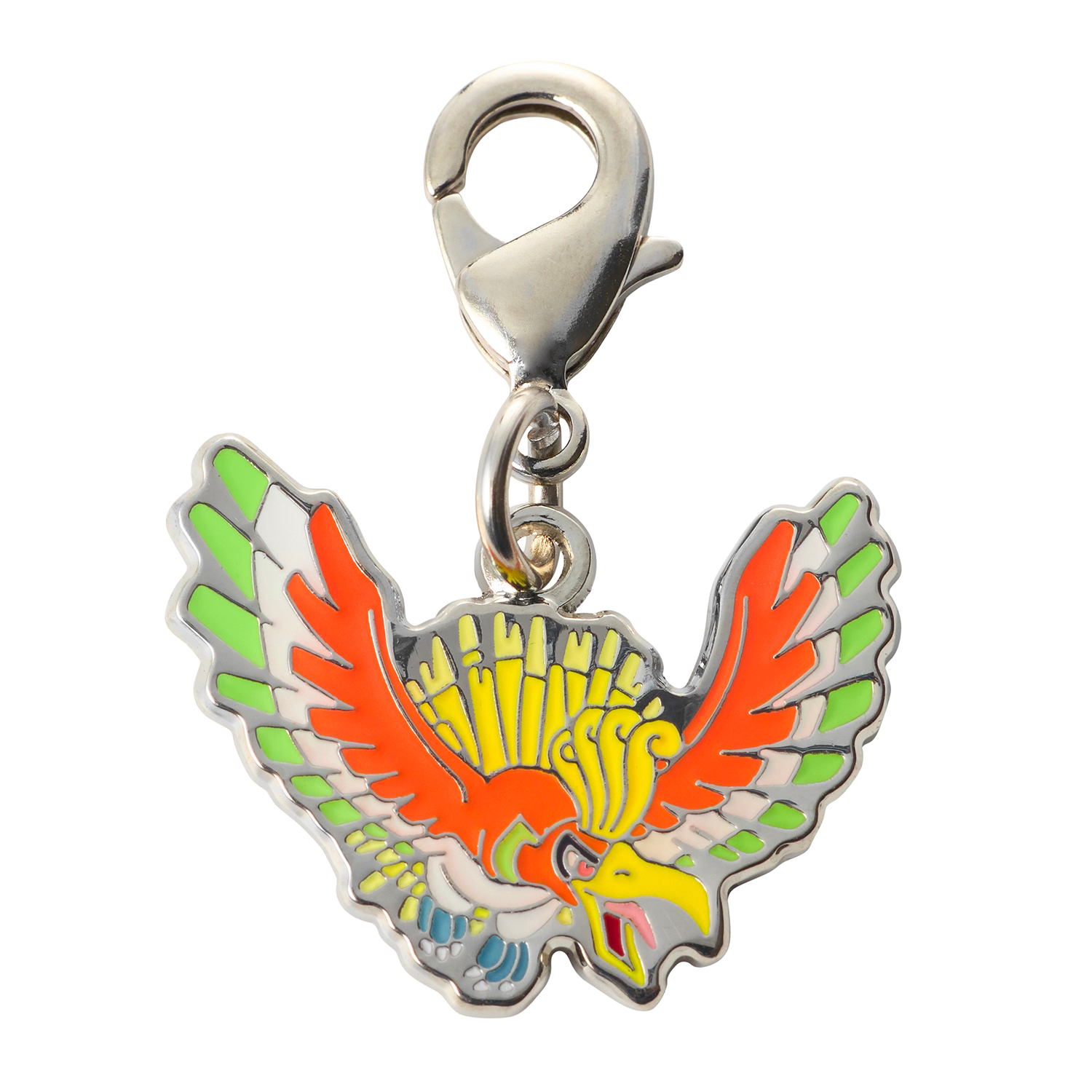Charm métallique Ho-Oh n°250 , Pokédex National, charm métallique de collection Pokémon