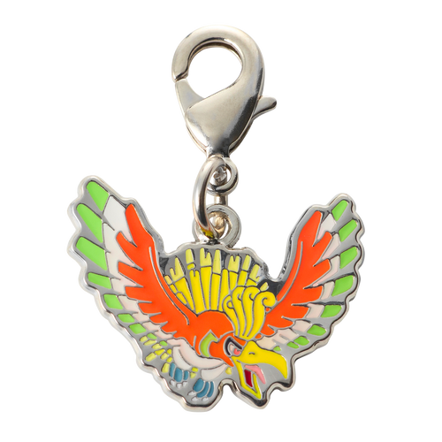 Charm métallique Ho-Oh n°250 , Pokédex National, charm métallique de collection Pokémon