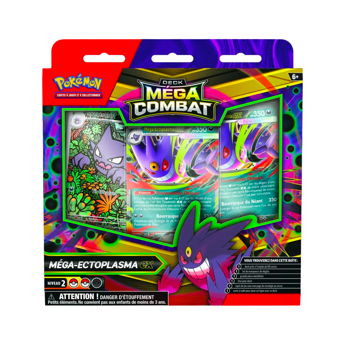 Pokémon — Deck Méga Combat : Méga-Ectoplasma ex