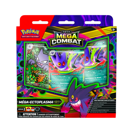 Pokémon — Deck Méga Combat : Méga-Ectoplasma ex