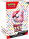 Pokémon , Écarlate et Violet 151 , Lot de 6 boosters (FR), produit Pokémon français scellé d'origine