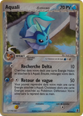Carte Pokémon Aquali 18/113 EX Espèces Delta, édition française
