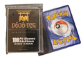 Sleeve Dojo TCG Premium, Ajustement parfait 64x89mm Side Load (x100), protège-cartes (sleeve) pour cartes Pokémon