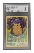 Pikachu, carte Pokemon française gradée 9 scellée en slab