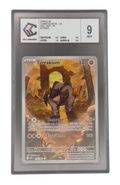 Terrakium IR, carte Pokemon française gradée 9 scellée en slab