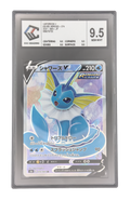 Aquali V SR, carte Pokemon japonaise gradée 9,5 scellée en slab