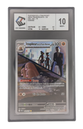 Triopikeur de la Team Rocket AR, carte Pokemon française gradée 10 scellée en slab