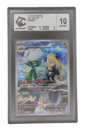 Roserade de Cynthia AR, carte Pokemon japonaise gradée 10 scellée en slab