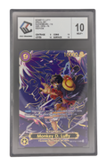 Monkey D. Luffy SP, carte One Piece française gradée CCC 10 scellée en slab