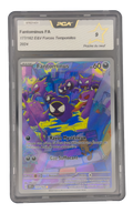 Fantominus AR, carte Pokemon française gradée 9 scellée en slab