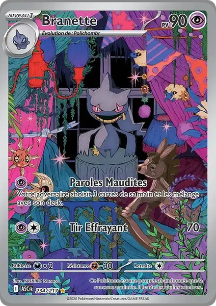 Carte Pokémon Branette 234/217 Héros Transcendants