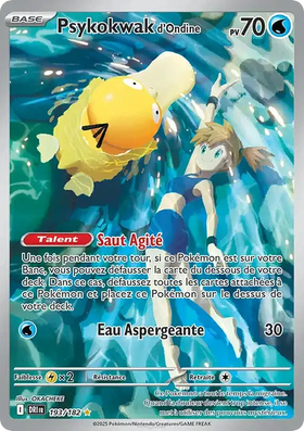 Carte Pokémon Psykokwak d'Ondine (カスミのコダック) 193/182 Rivalités Destinées