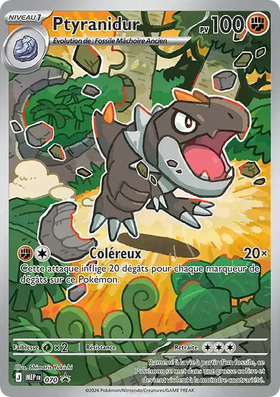 Carte Pokémon Ptyranidur (チゴラス) 070 MEP Black Star Promos