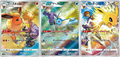 Lot 3 cartes CHR Pyroli Aquali Voltali VMAX Climax s8b