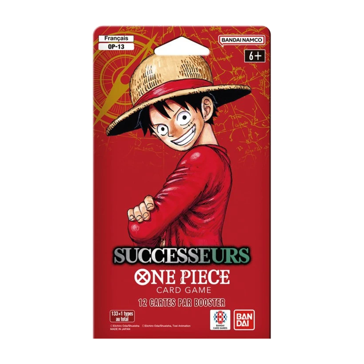 One Piece Card Game , Successeurs (OP-13) , Blister (FR), produit One Piece français scellé d'origine