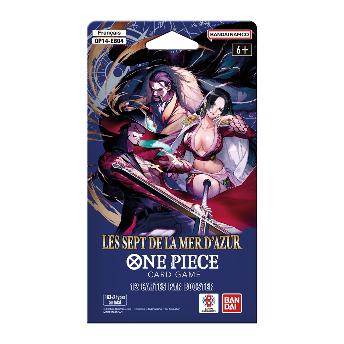 One Piece Card Game , Les Sept de la Mer d'Azur (EB-04) , Blister (FR), produit One Piece français scellé d'origine