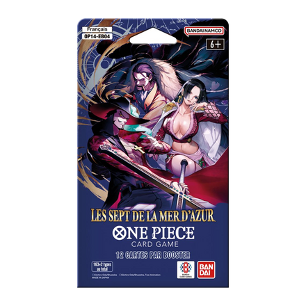 One Piece Card Game , Les Sept de la Mer d'Azur (EB-04) , Blister (FR), produit One Piece français scellé d'origine