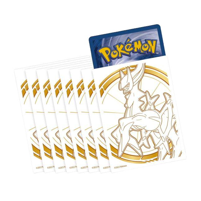 Sleeve Arceus, ETB Stars Étincelantes, protège-cartes (sleeve) pour cartes Pokémon