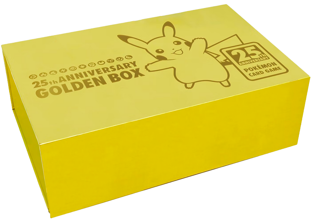 Pokémon 25 Ans , Golden Box (Édition Chinois Traditionnel, scellée), produit Pokémon chinois scellé d'origine