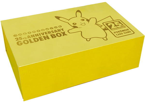 Pokémon 25 Ans , Golden Box (Édition Chinois Traditionnel, scellée), produit Pokémon chinois scellé d'origine