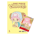 Tony Tony Chopper EB02-003 Promo + Manga Chopper’s Vol.1, produit One Piece japonais scellé d'origine