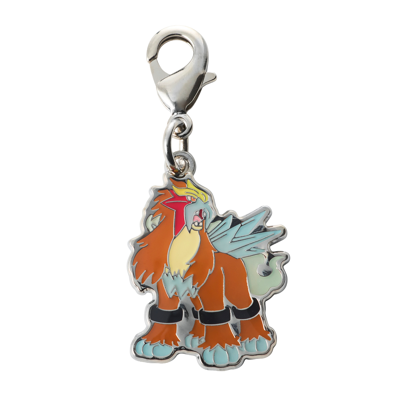 Charm métallique Entei 244 , Pokédex National, charm métallique de collection Pokémon